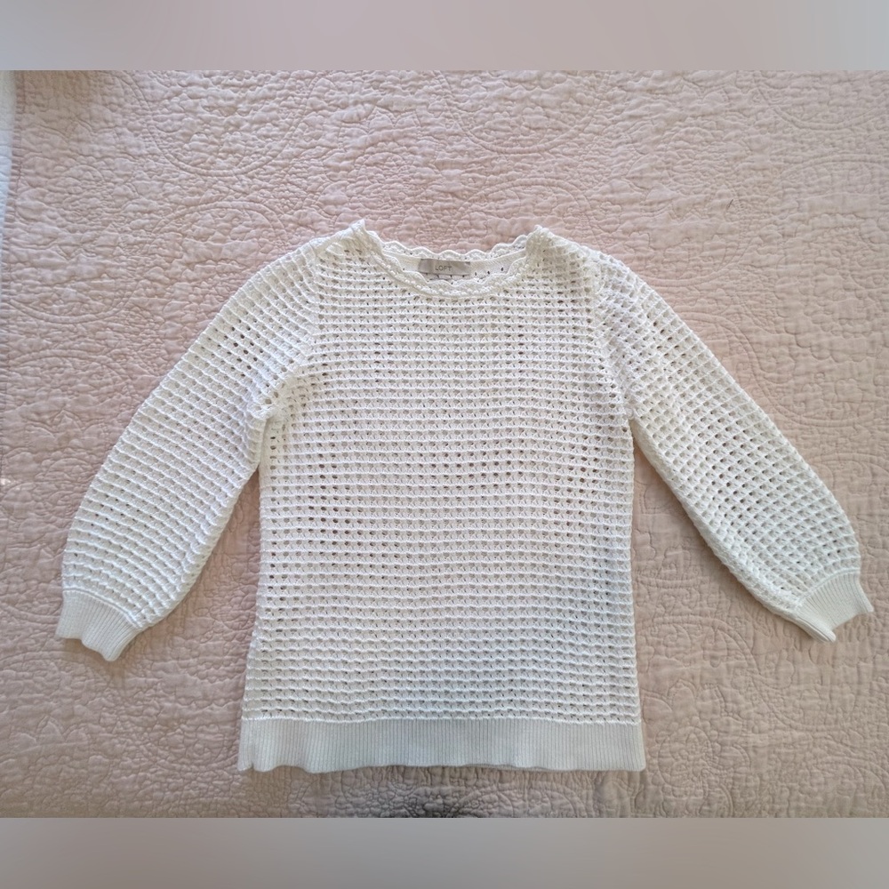 Loft knit sweater
